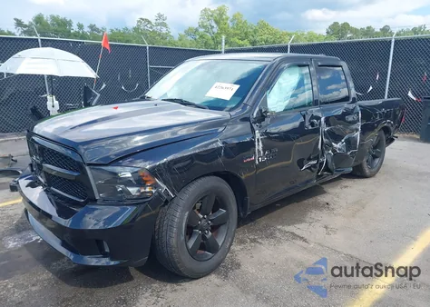 2017 Ram 1500 Express 4X2 6'4 Box from USA, damaged, VIN 1C6RR6FT8HS791564